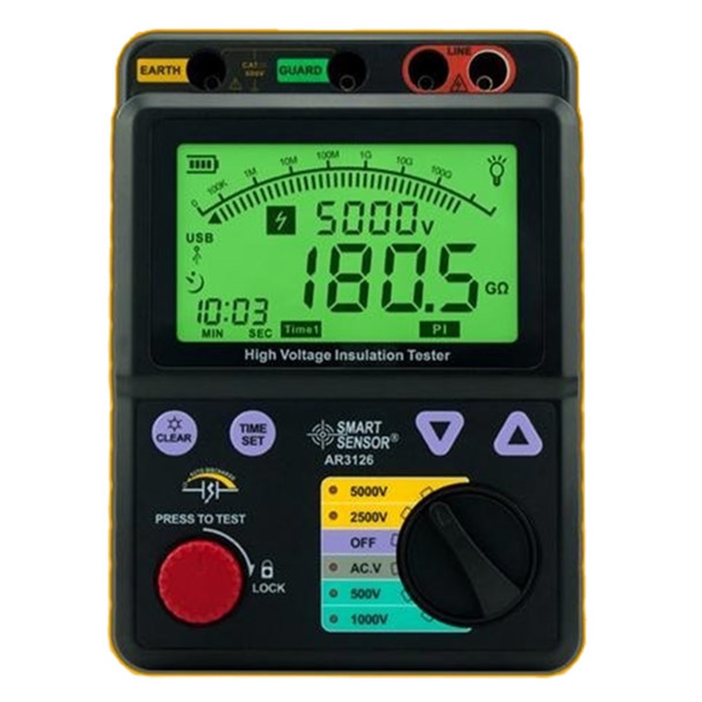 ARCO 절연저항계 AR-3126 500V~5000V1000GΩ