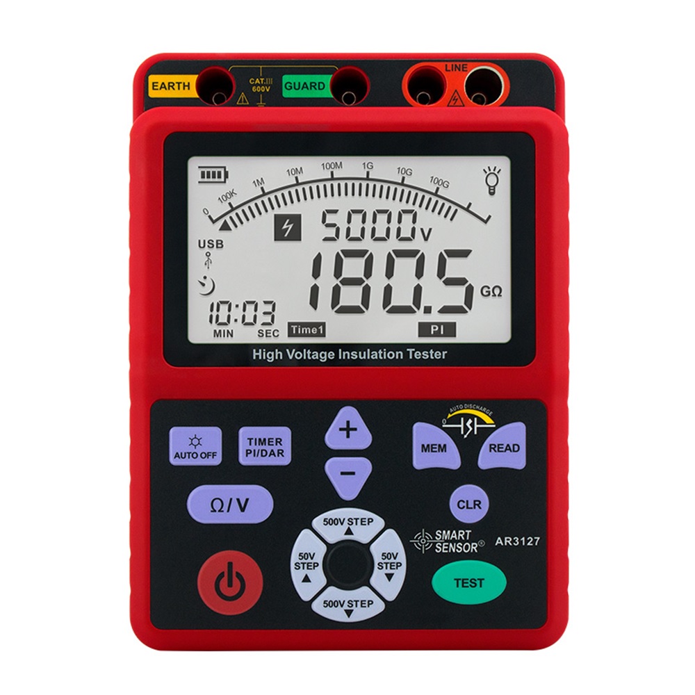 ARCO 절연저항계 AR-3127 250V~5000V 1000GΩ
